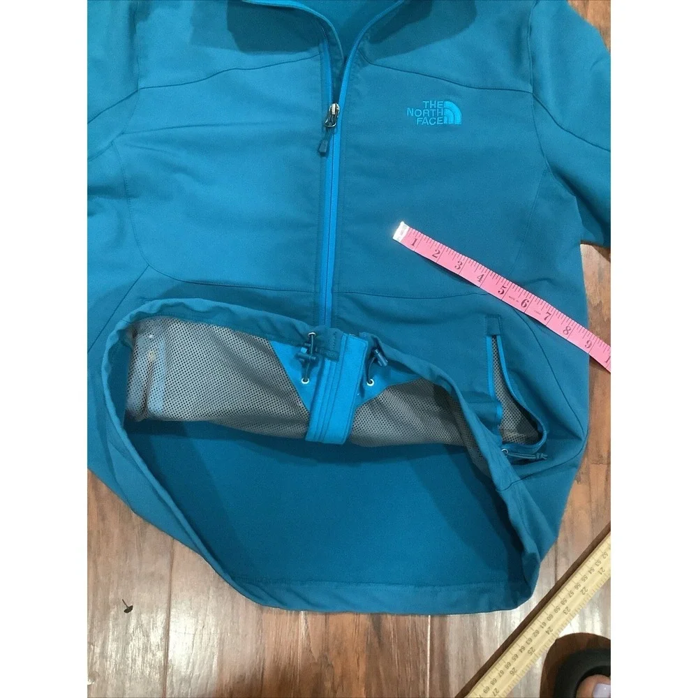 The North Face Softshell Windwall Windproof Polyester Jacket Mens Medium